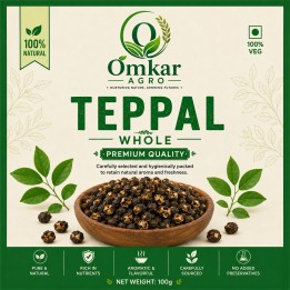 Premium Teppal Whole | Authentic Tirphal Spice Online | Omkar Agro